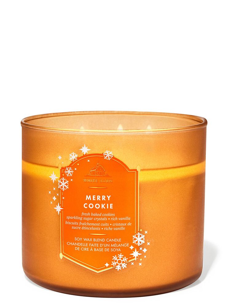 Merry Cookie 3-Wick Candle เทียนหอม 3 ไส้