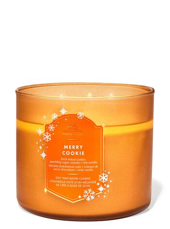 Merry Cookie 3-Wick Candle เทียนหอม 3 ไส้