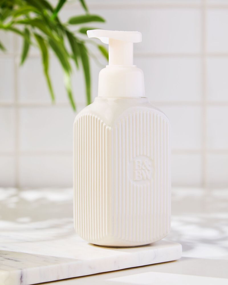 Cream Ceramic Gentle & Clean Foaming Hand Soap Dispenser โฟมล้างมือ