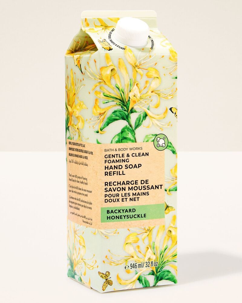 Backyard Honeysuckle Gentle & Clean Foaming Hand Soap Refill รีฟิลโฟมล้างมือ