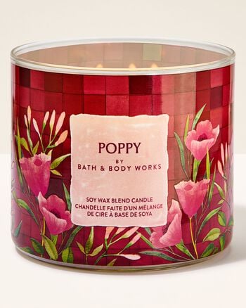 Poppy 3-Wick Candle เทียนหอม 3 ไส้