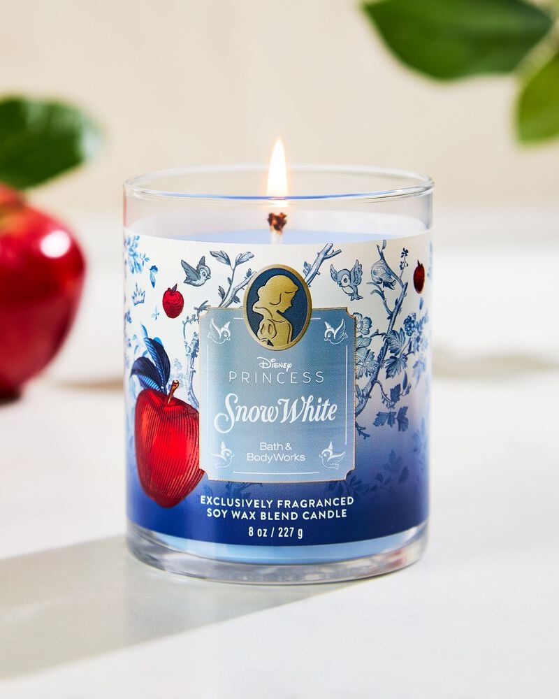 Snow White Single Wick Candle เทียนหอม 1 ไส้