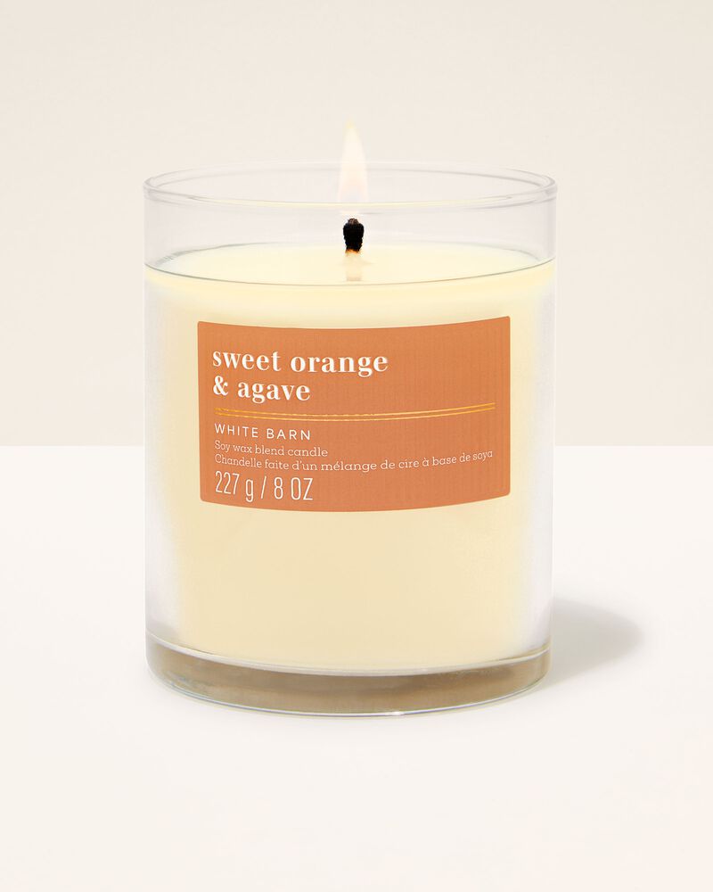 Sweet Orange & Agave Single Wick Candle เทียนหอม 1 ไส้