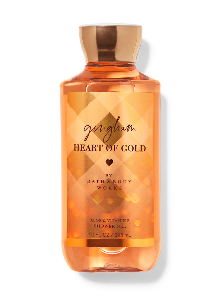 Gingham Heart of Gold Shower Gel Shower Gel