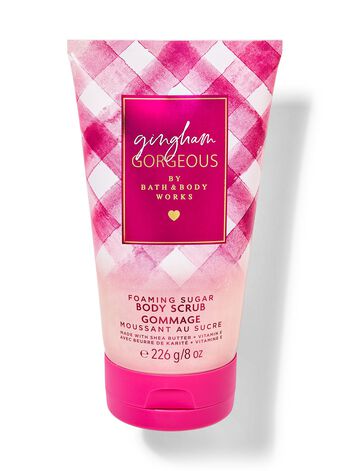 Gingham Gorgeous Foaming Sugar Scrub บอดี้สครับ