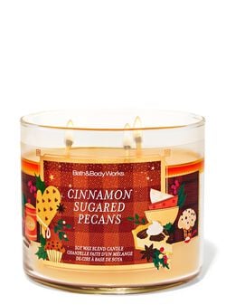 Cinnamon Sugared Pecans 3-Wick Candle