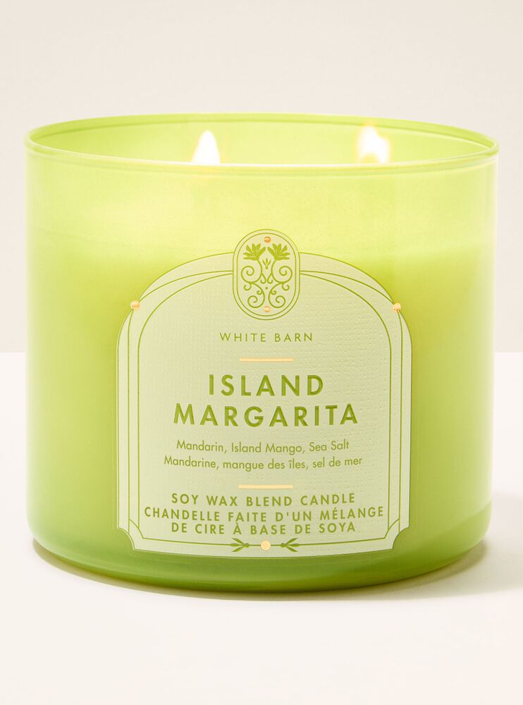 Island Margarita 3-Wick Candle เทียนหอม 3 ไส้