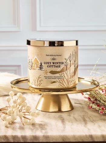 Cozy Winter Cottage 3-Wick Candle เทียนหอม 3 ไส้