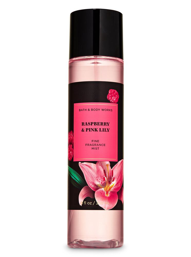 Raspberry & Pink Lily Body Spray & Mist Fine Fragrance Mist