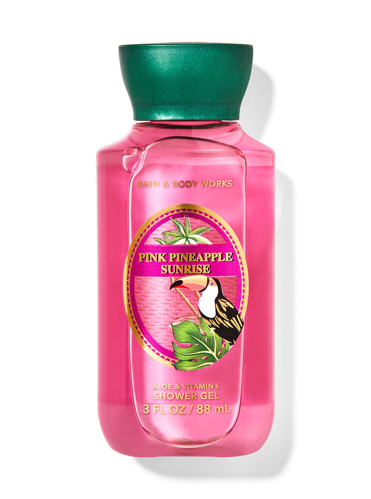 Pink Pineapple Sunrise Travel Size Shower Gel Travel Size Shower Gel