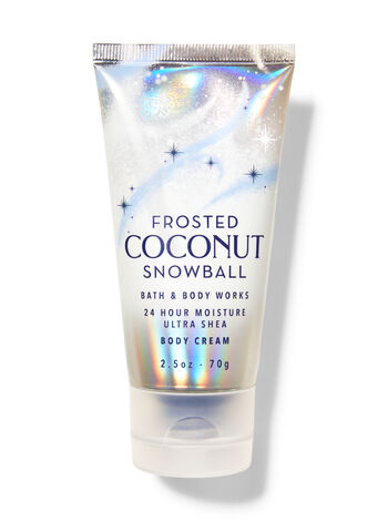 Frosted Coconut Snowball Travel Size Body Cream Travel Size Body Cream