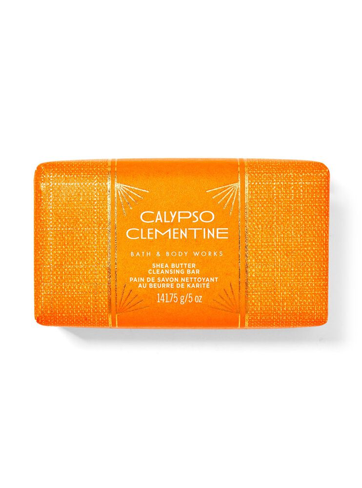 Calypso Clementine Shea Butter Cleansing Bar สบู่ก้อน