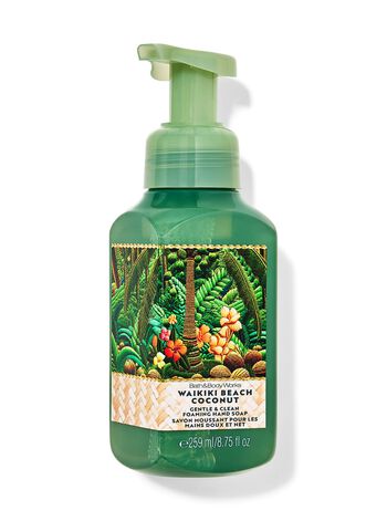 Waikiki Beach Coconut Gentle & Clean Foaming Hand Soap โฟมล้างมือ