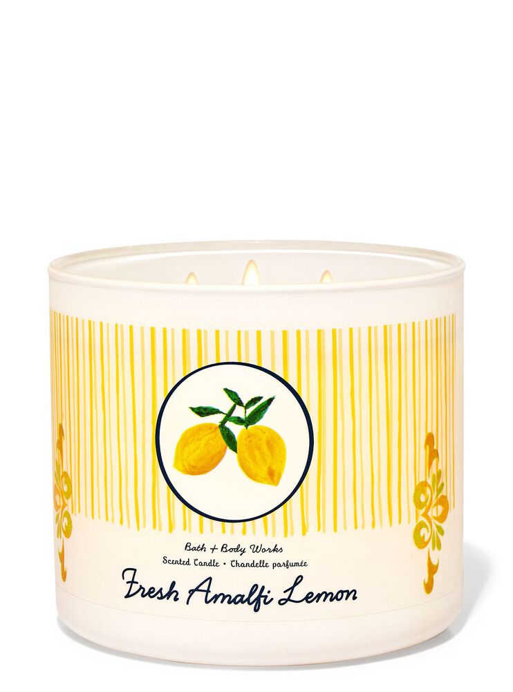 Fresh Amalfi Lemon 3-Wick Candle เทียนหอม 3 ไส้