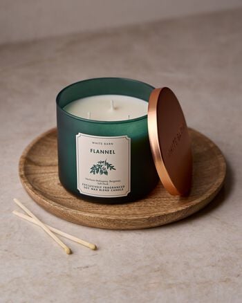 Flannel 3-Wick Candle เทียนหอม 3 ไส้