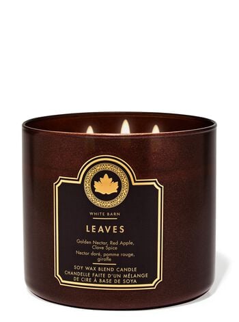 Leaves 3-Wick Candle เทียนหอม 3 ไส้