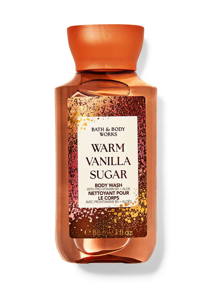 Warm Vanilla Sugar Travel Size Body Wash สบู่ขนาดพกพา