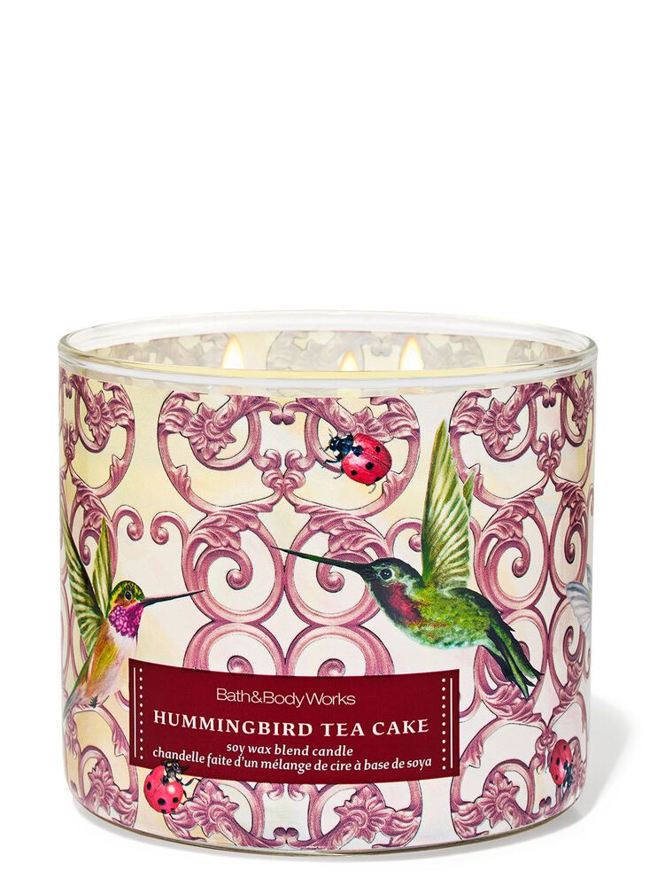 Hummingbird Tea Cake 3-Wick Candle เทียนหอม 3 ไส้