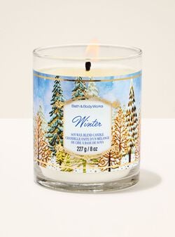 Winter Single Wick Candle
