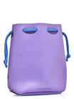 Purple Drawstring Cosmetic Bag image number null