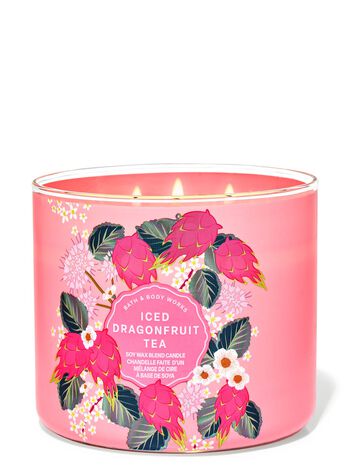 Iced Dragon Fruit Tea 3-Wick Candle เทียนหอม 3 ไส้