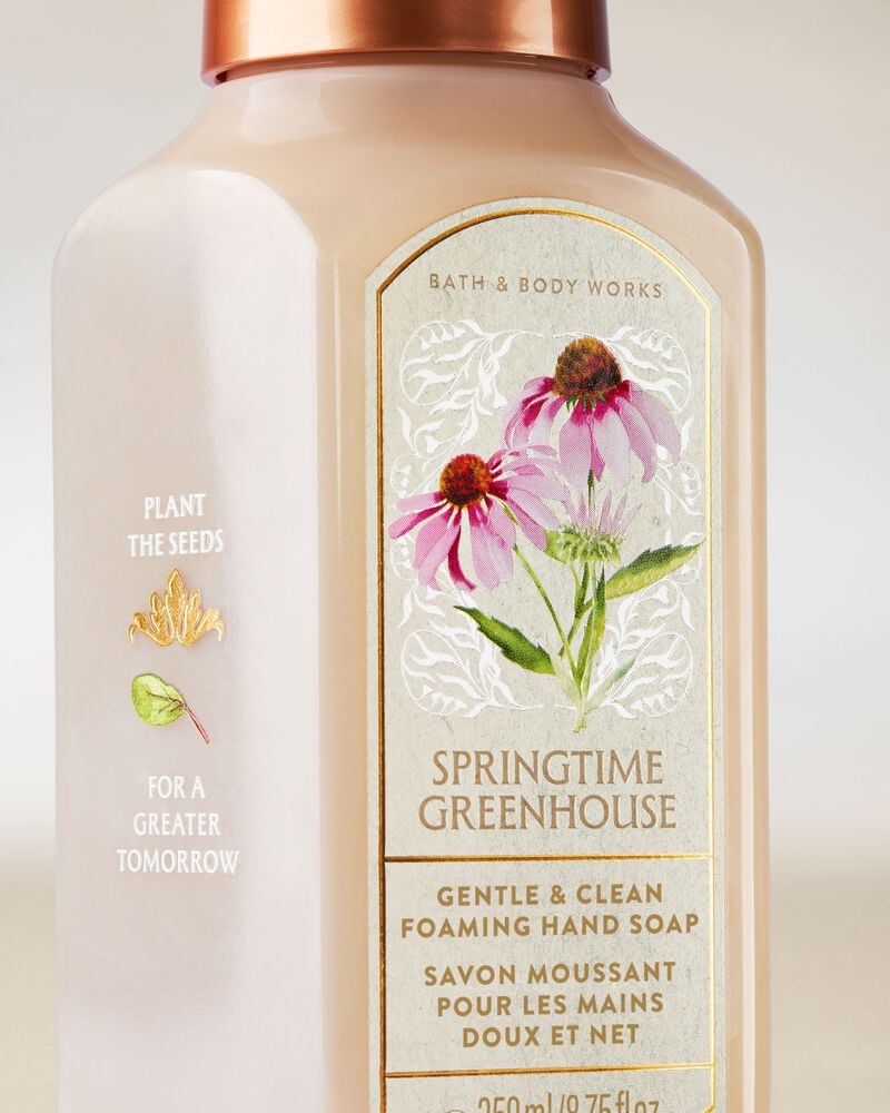 Springtime Greenhouse Gentle & Clean Foaming Hand Soap โฟมล้างมือ