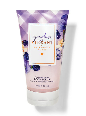 Gingham Vibrant Foaming Sugar Body Scrub Foaming Sugar Body Scrub