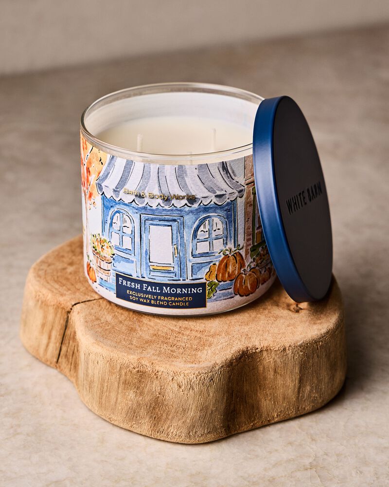 Fresh Fall Morning 3-Wick Candle เทียนหอม 3 ไส้