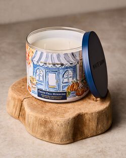 Fresh Fall Morning 3-Wick Candle image number null