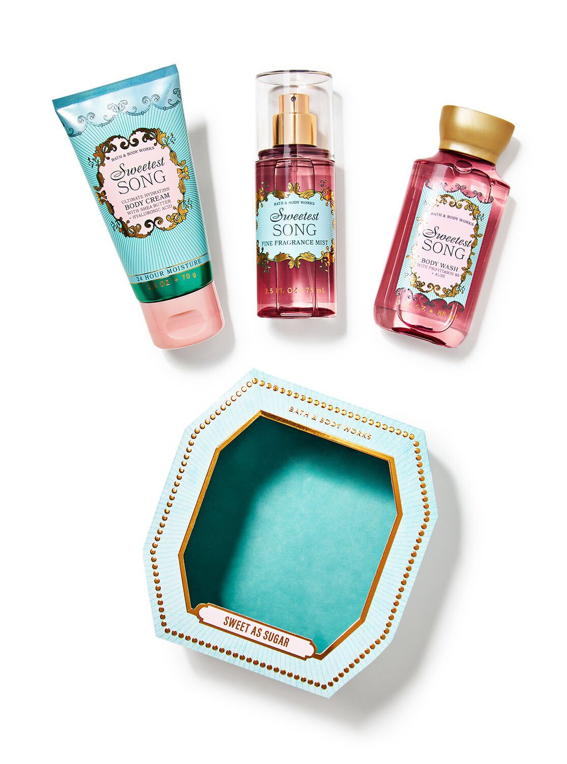 Shop Sweetest Song มินิกิ๊ฟต์บ็อกเซ็ต | Bath & Body Works Thailand