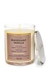 Mahogany Vanilla Single Wick Candle image number null