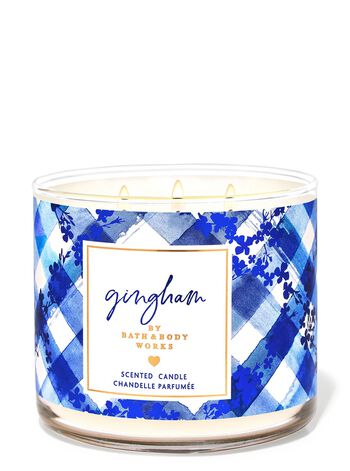 Gingham 3-Wick Candle 3-Wick Candle