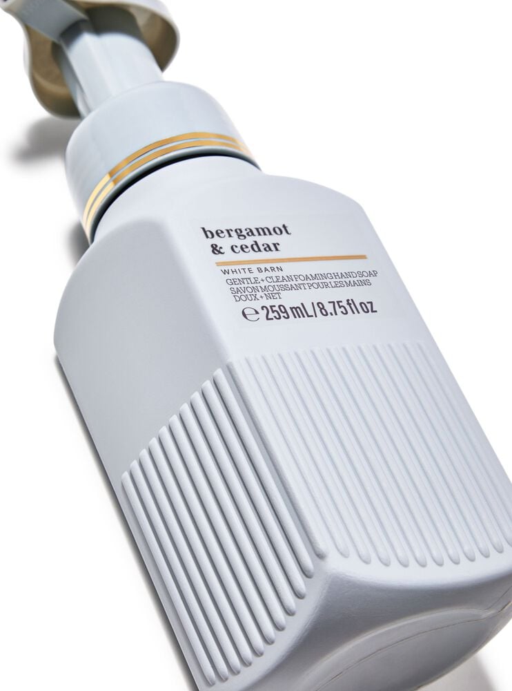 Bergamot & Cedar Gentle & Clean Foaming Hand Soap โฟมล้างมือสูตรทำความสะอาด อ่อนโยน