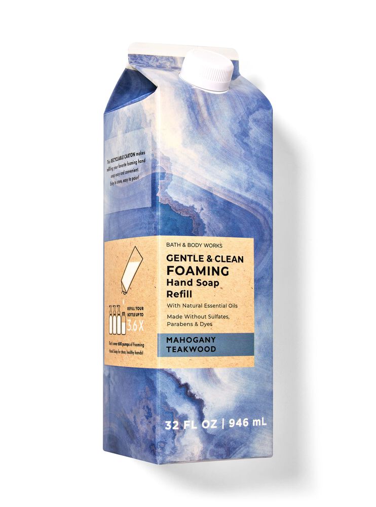 Mahogany Teakwood Gentle & Clean Foaming Refill รีฟิลโฟมล้างมือ