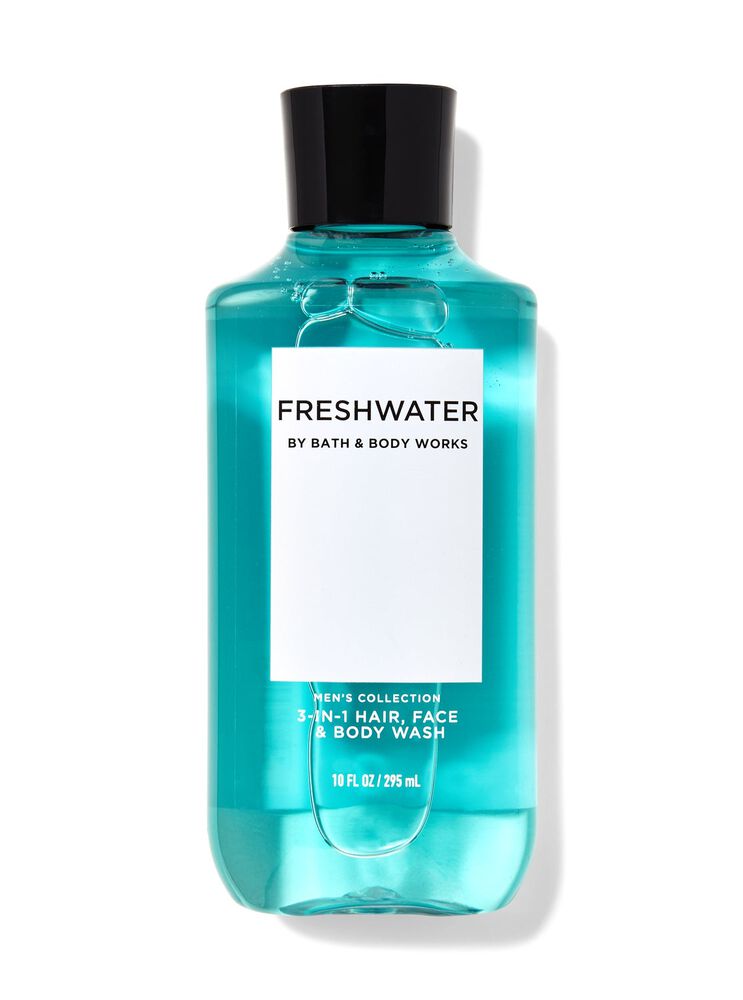 Freshwater Body Wash & Shower Gel สบู่สูตร 3-in-1