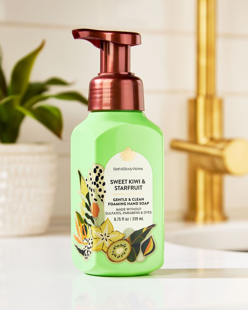 Sweet Kiwi & Starfruit Gentle & Clean Foaming Hand Soap โฟมล้างมือ