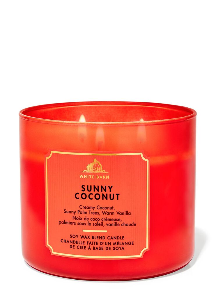 Sunny Coconut 3-Wick Candle 3-Wick Candle