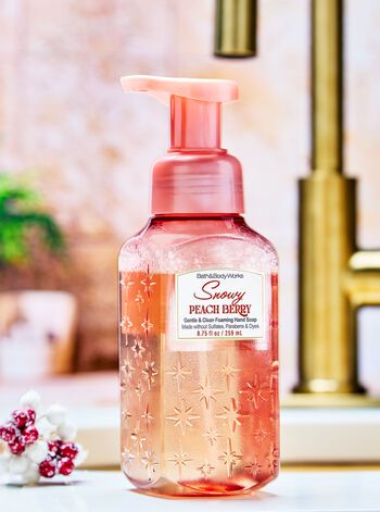 Snowy Peach Berry Gentle & Clean Foaming Hand Soap โฟมล้างมือ