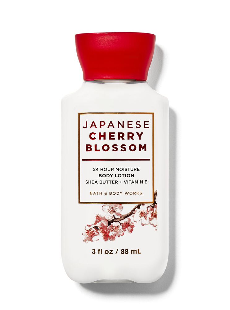 Japanese Cherry Blossom Travel Size Body Lotion Travel Size Body Lotion