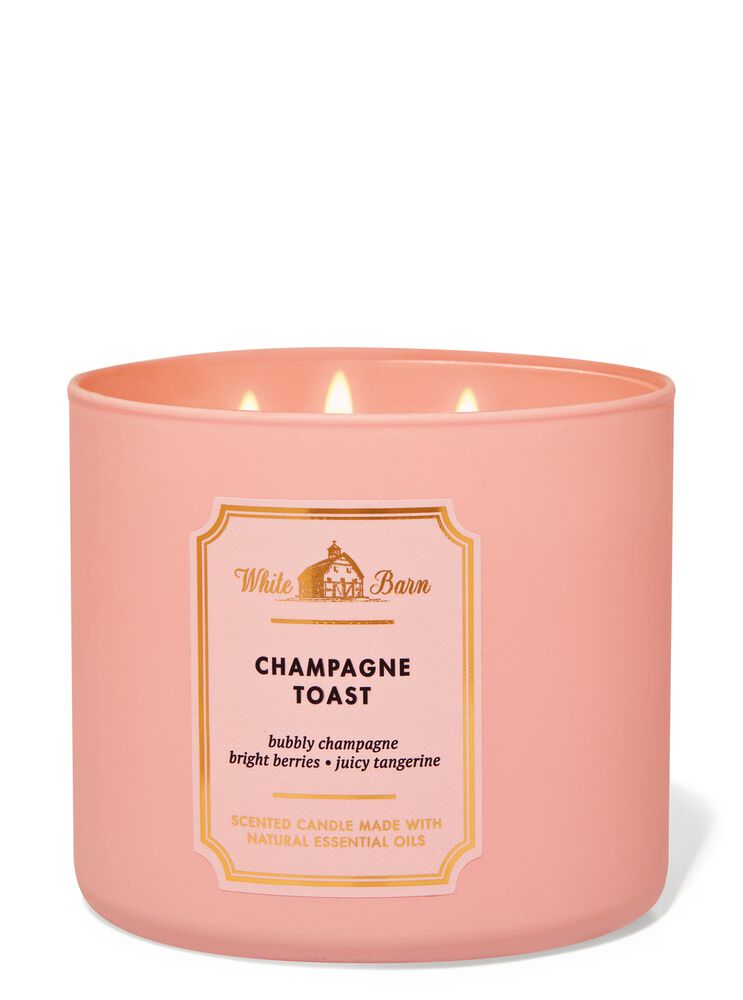 Champagne Toast 3-Wick Candle เทียนหอม 3 ไส้