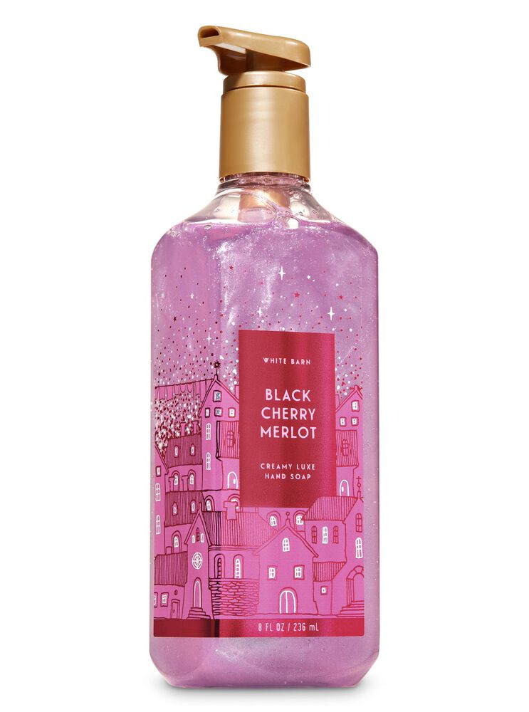 Black Cherry Merlot Nourishing Hand Soap Creamy Luxe Hand Soap