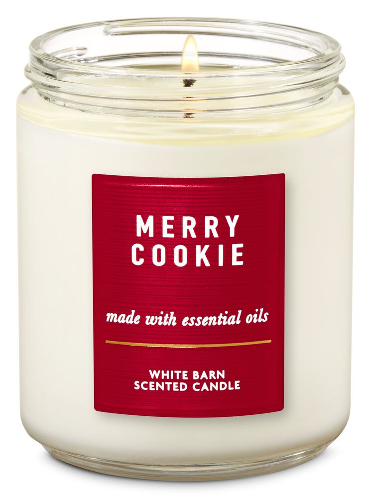 Merry Cookie Single Wick Candle Single Wick Candle