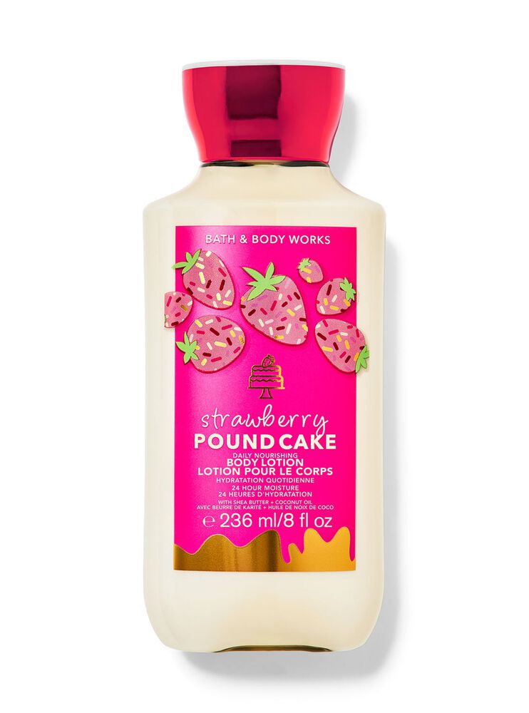 Strawberry Pound Cake Daily Nourishing Body Lotion Body Lotion