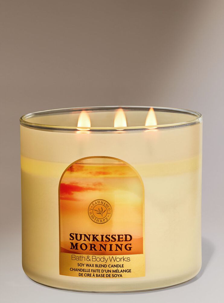 Sunkissed Morning 3-Wick Candle เทียนหอม 3 ไส้