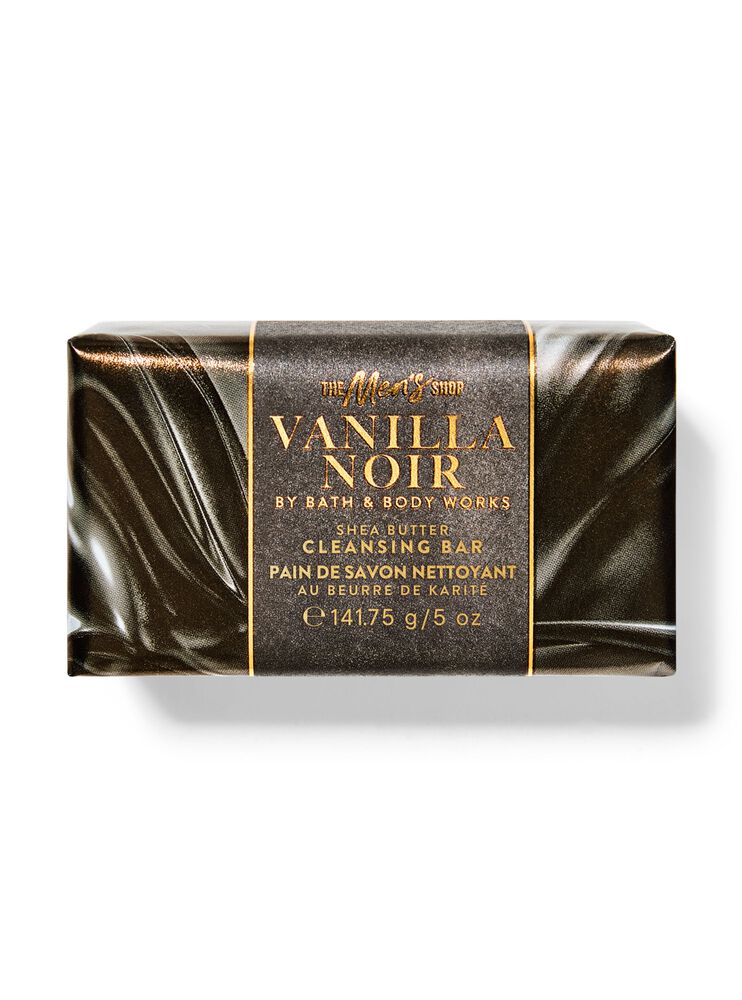 Vanilla Noir Shea Butter Cleansing Bar สบู่ก้อน