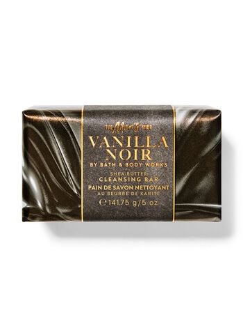 Vanilla Noir Shea Butter Cleansing Bar สบู่ก้อน