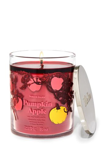 Pumpkin Apple Single Wick Candle เทียนหอม 1 ไส้