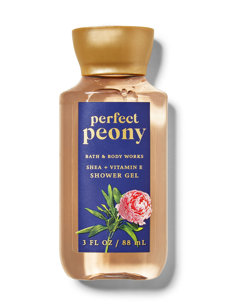 Perfect Peony Travel Size Shower Gel Travel Size Shower Gel