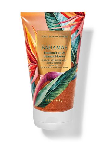Bahamas Passionfruit & Banana Flower Exfoliating Beach Body Scrub บอดี้สครับ