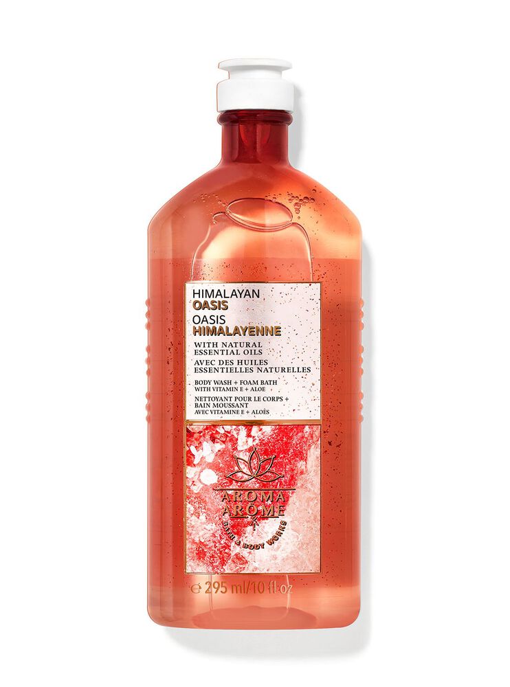 Himalayan Oasis: Lime Vetiver Body Wash and Foam Bath สบู่อาบน้ำ